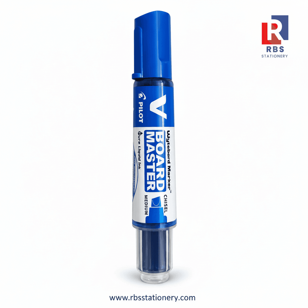 Pilot V Board Master Refillable Whiteboard Marker - Chisel Tip